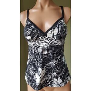 Jag Sport floral Tankini top size S